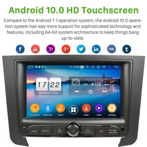 7" Android 10.0 Lecteur DVD GPS Radio Stéréo Navigation pour SsangYong Rexton (2007-2017)-1