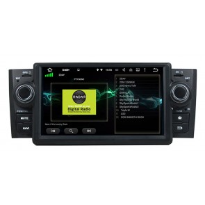 Fiat Punto Android 10.0 Autoradio DVD GPS avec 8-Core 4Go+64Go Bluetooth Parrot Telecommande au Volant Micro DSP CD SD USB DAB 4G LTE WiFi TV MirrorLink OBD2 CarPlay - 7
