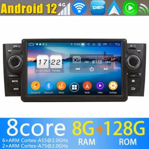 7" Android 12.0 Lecteur DVD GPS Radio Stéréo Navigation pour Fiat Punto (2006-2012)-1