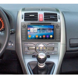 Toyota Auris Android 10.0 Autoradio DVD GPS avec 8-Core 4Go+64Go Bluetooth Parrot Telecommande au Volant Micro DSP CD SD USB DAB 4G LTE WiFi TV MirrorLink OBD2 CarPlay - 7