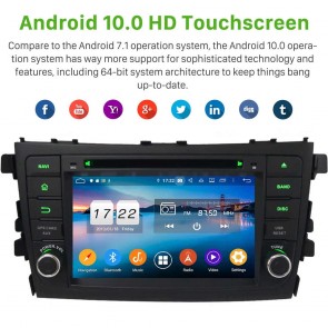 7" Android 10.0 Lecteur DVD GPS Radio Stéréo Navigation pour Suzuki Alto (De 2014)-1