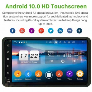 7" Android 10.0 Lecteur DVD GPS Radio Stéréo Navigation pour Suzuki Jimny (2005-2018)-1