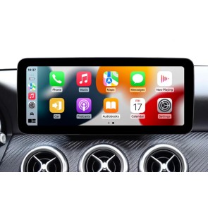 Mercedes GLA X156 Android 14.0 Autoradio DVD GPS avec 8-Core 8Go+128Go Écran Tactile Commande au Volant DAB USB WiFi 4G LTE CarPlay Android Auto - 12,3