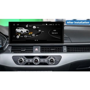 Audi A5 Android 13.0 Autoradio DVD GPS avec 8-Core 8Go+128Go Écran Tactile Commande au Volant Micro DAB USB WiFi 4G LTE CarPlay Android Auto - 12,3