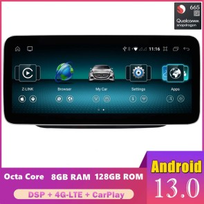 12,3" Android 13 Autoradio Système GPS Stéréo Lecteur Multimédia de Voiture pour Mercedes W246 (De 2012)-1