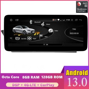 12,3" Android 13 Autoradio Système GPS Stéréo Lecteur Multimédia de Voiture pour Audi A4/S4/RS4 B8 (De 2008)-1