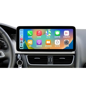 Audi A4 B8 Android 14.0 Autoradio DVD GPS avec 8Go+128Go Commande au Volant DAB WiFi 4G CarPlay Android Auto - 12,3