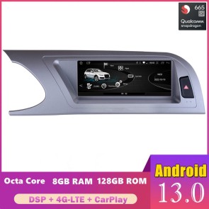 8,8" Android 13 Autoradio Système GPS Stéréo Lecteur Multimédia de Voiture pour Audi A4 B8 8K (2008-2012)-1