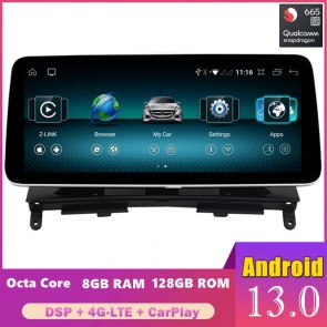 12,3" Android 13 Autoradio Système GPS Stéréo Lecteur Multimédia de Voiture pour Mercedes W204 (2007-2010)-1