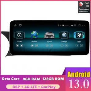 12,3" Android 13 Autoradio Système GPS Stéréo Lecteur Multimédia de Voiture pour Mercedes W204 (De 2011)-1