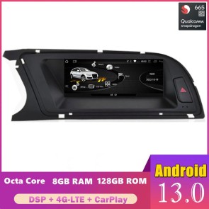 8,8" Android 13 Autoradio Système GPS Stéréo Lecteur Multimédia de Voiture pour Audi A4 B8 8K (2013-2016)-1