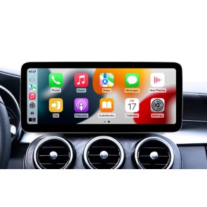 Mercedes GLC X253 Android 14.0 Autoradio DVD GPS avec 8-Core 8Go+128Go Écran Tactile Commande au Volant DAB USB WiFi 4G LTE CarPlay Android Auto - 12,3