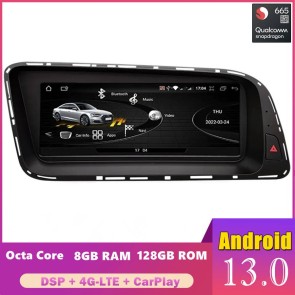 8,8" Android 13 Autoradio Système GPS Stéréo Lecteur Multimédia de Voiture pour Audi Q5 8R (De 2009)-1