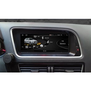 Audi Q5 Android 14.0 Autoradio DVD GPS avec 8Go+128Go Commande au Volant DAB DSP 4G CarPlay Android Auto - 8,8