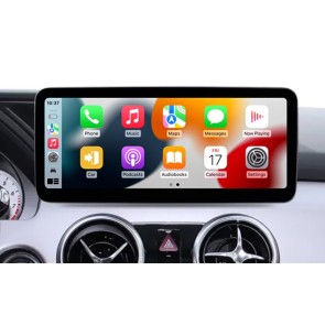 Mercedes GLK X204 Android 14 Autoradio DVD GPS avec 8-Core 8Go+128Go Écran Tactile Commande au Volant DAB USB WiFi 4G LTE CarPlay Android Auto - 12,3