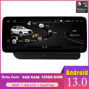 12,3" Android 13 Autoradio Système GPS Stéréo Lecteur Multimédia de Voiture pour Audi Q5 8R (2009-2017)-1