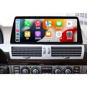BMW Série 7 E65 E66 Android 13.0 Autoradio DVD GPS avec 8-Core 8Go+128Go Écran Tactile Commande au Volant DAB AUX USB WiFi 4G LTE CarPlay Android Auto - 10,25