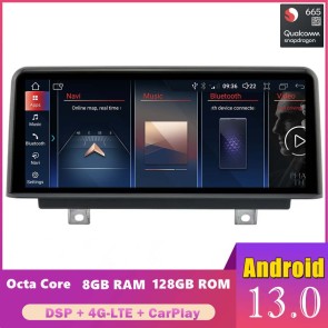 10,25" Android 13 Autoradio Système GPS Stéréo Lecteur Multimédia de Voiture pour BMW F22 (De 2014)-1