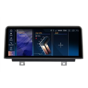 BMW Série 2 F22 Android 14.0 Autoradio DVD GPS avec 8-Core 8Go+128Go Écran Tactile Commande au Volant DAB AUX USB WiFi 4G LTE CarPlay Android Auto - 10,25
