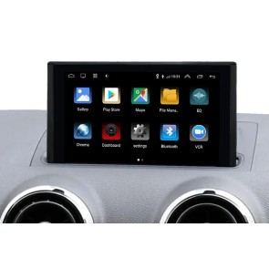 Audi A3 Android 13.0 Autoradio DVD GPS avec 8-Core 8Go+128Go Écran Tactile Commande au Volant Micro DAB USB WiFi 4G LTE CarPlay Android Auto - 7