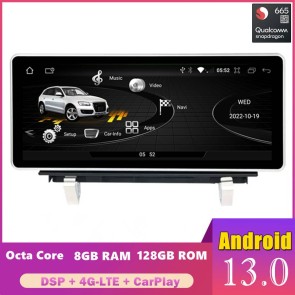 10,25" Android 13 Autoradio Système GPS Stéréo Lecteur Multimédia de Voiture pour Audi Q3 SQ3 (De 2011)-1