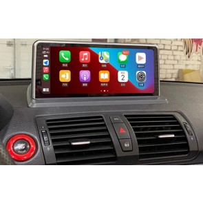 BMW Série 1 E81/E82/E87/E88 Android 13.0 Autoradio DVD GPS avec 8-Core 8Go+128Go Écran Tactile Commande au Volant DAB AUX USB WiFi 4G LTE CarPlay - 10,25