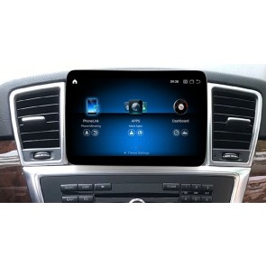 Mercedes ML W166 Android 14.0 Autoradio DVD GPS avec 8-Core 8Go+128Go Écran Tactile Commande au Volant DAB USB WiFi 4G LTE CarPlay Android Auto - 9