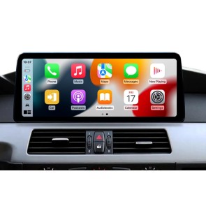 BMW Série 3 E92 Android 14.0 Autoradio DVD GPS avec 8-Core 8Go+128Go Écran Tactile Commande au Volant DAB AUX USB WiFi 4G LTE CarPlay Android Auto - 12,3