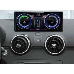 Audi A1 Android 13.0 Autoradio DVD GPS avec 8-Core 8Go+128Go Écran Tactile Commande au Volant Micro DAB USB WiFi 4G LTE CarPlay Android Auto - 8,8