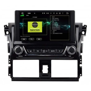 Toyota Yaris Android 10.0 Autoradio DVD GPS avec 8-Core 4Go+64Go Bluetooth Parrot Telecommande au Volant Micro DSP CD SD USB DAB 4G LTE WiFi TV MirrorLink OBD2 CarPlay - 8