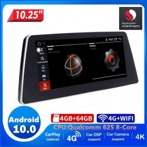 10,25" Android 10 Autoradio Système GPS Stéréo Lecteur Multimédia de Voiture pour BMW Série 5 G30/G31 (2017-2020)-1