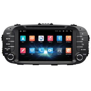Kia Soul Android 14.0 Autoradio DVD GPS avec 8Go+256Go Bluetooth Telecommande au Volant DSP USB DAB 4G WiFi OBD2 CarPlay - 8
