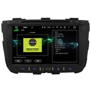Kia Sorento Android 13.0 Autoradio DVD GPS avec 8Go+128Go Bluetooth Telecommande au Volant DSP USB DAB 4G WiFi OBD2 CarPlay - 8