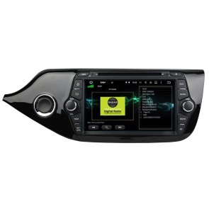 Kia Ceed Android 13.0 Autoradio DVD GPS avec 8Go+128Go Bluetooth Telecommande au Volant DSP USB DAB 4G WiFi OBD2 CarPlay - 8