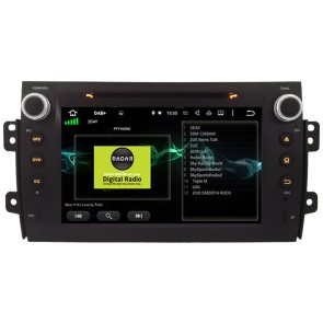 Suzuki SX4 Android 10.0 Autoradio DVD GPS avec 8-Core 4Go+64Go Bluetooth Parrot Telecommande au Volant Micro DSP CD SD USB DAB 4G LTE WiFi TV MirrorLink OBD2 CarPlay - 8