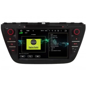 Suzuki SX4 S-Cross Android 10.0 Autoradio DVD GPS avec 8-Core 4Go+64Go Bluetooth Parrot Telecommande au Volant Micro DSP CD SD USB DAB 4G LTE WiFi TV MirrorLink OBD2 CarPlay - 8