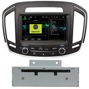 Opel Insignia Android 10.0 Autoradio DVD GPS avec 8-Core 4Go+64Go Bluetooth Parrot Telecommande au Volant Micro DSP CD SD USB DAB 4G LTE WiFi MirrorLink OBD2 CarPlay - 8