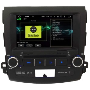 Mitsubishi Outlander Android 10.0 Autoradio DVD GPS avec 8-Core 4Go+64Go Bluetooth Parrot Telecommande au Volant Micro DSP CD SD USB DAB 4G LTE WiFi TV CarPlay - 8