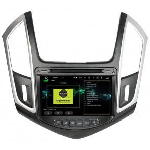 Chevrolet Cruze Android 10.0 Autoradio DVD GPS avec 8-Core 4Go+64Go Bluetooth Parrot Telecommande au Volant Micro DSP SD USB DAB 4G LTE WiFi MirrorLink OBD2 CarPlay - 8