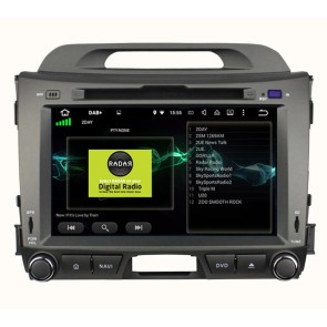 Kia Sportage Android 10.0 Autoradio DVD GPS avec 8-Core 4Go+64Go Bluetooth Parrot Telecommande au Volant Micro DSP CD SD USB DAB 4G LTE WiFi TV MirrorLink OBD2 CarPlay - 8