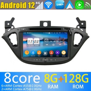 8" Android 12.0 Lecteur DVD GPS Radio Stéréo Navigation pour Opel Corsa E (2014-2019)-1