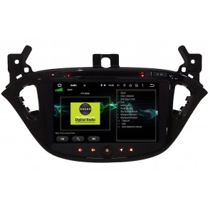 Opel Corsa E Android 12.0 Autoradio DVD GPS avec 8Go+128Go Bluetooth Parrot Telecommande au Volant DSP DAB 4G WiFi OBD2 CarPlay - 8
