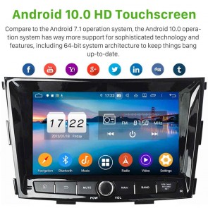 8" Android 10.0 Lecteur DVD GPS Radio Stéréo Navigation pour SsangYong Tivoli (De 2015)-1