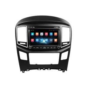 Hyundai H1 Android 13.0 Autoradio DVD GPS avec 8Go+128Go Bluetooth Telecommande au Volant DSP USB DAB 4G WiFi OBD2 CarPlay - 8