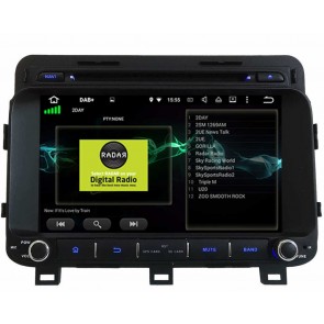 Kia Optima Android 10.0 Autoradio DVD GPS avec 8-Core 4Go+64Go Bluetooth Parrot Telecommande au Volant Micro DSP CD SD USB DAB 4G LTE WiFi TV MirrorLink OBD2 CarPlay - 8