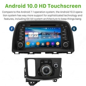 8" Android 10.0 Lecteur DVD GPS Radio Stéréo Navigation pour Mazda CX-5 (2012-2017)-1