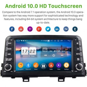 8" Android 10.0 Lecteur DVD GPS Radio Stéréo Navigation pour Kia Picanto (2017-2020)-1