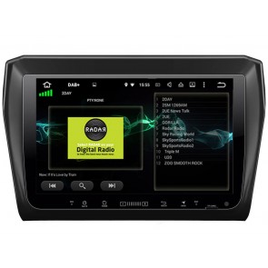 Suzuki Swift Android 10.0 Autoradio DVD GPS avec 8-Core 4Go+64Go Bluetooth Parrot Telecommande au Volant Micro DSP CD SD USB DAB 4G LTE WiFi TV MirrorLink OBD2 CarPlay - 9