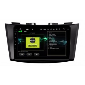 Suzuki Swift Android 10.0 Autoradio DVD GPS avec 8-Core 4Go+64Go Bluetooth Parrot Telecommande au Volant Micro DSP CD SD USB DAB 4G LTE WiFi TV MirrorLink OBD2 CarPlay - 8