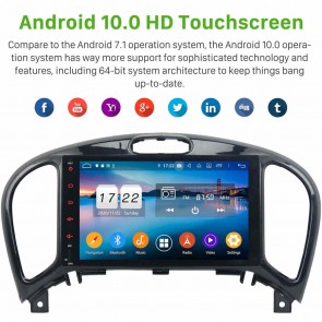 8" Android 10.0 Lecteur DVD GPS Radio Stéréo Navigation pour Nissan Juke (2010-2018)-1